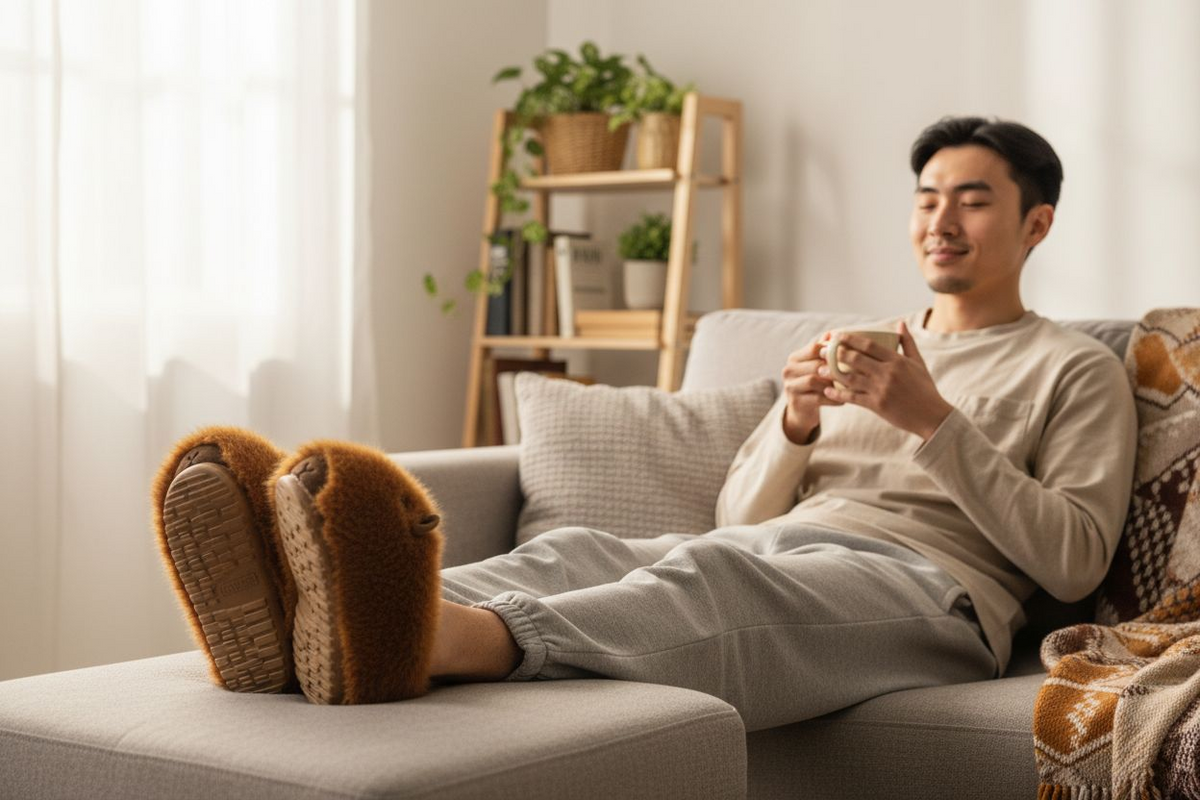 Capybara Winter Slippers - The Cutest Way to Stay Cosy This Winter 🎁